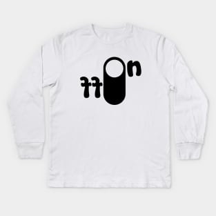 ON/OFF Kids Long Sleeve T-Shirt